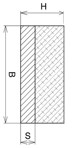 Gummi-Metall-Schiene SKizze1