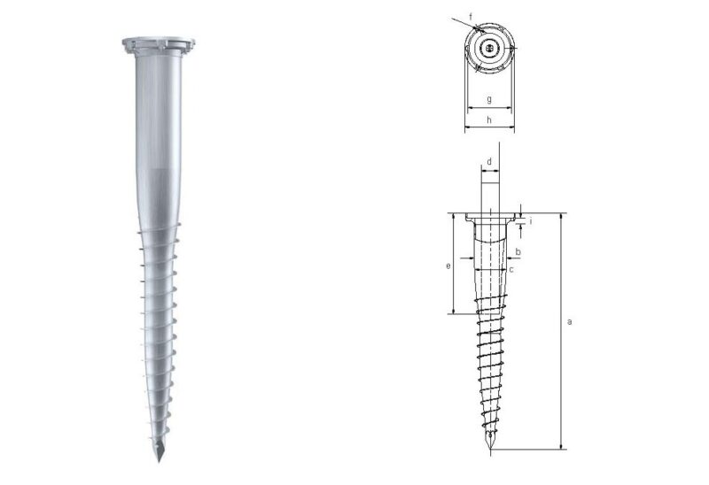 Schraubfundamente - Erdanker – Bild 2