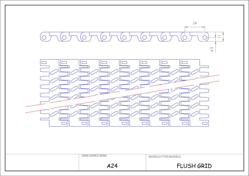 Modulbänder aus Kunststoff Serie A24 – Bild 12