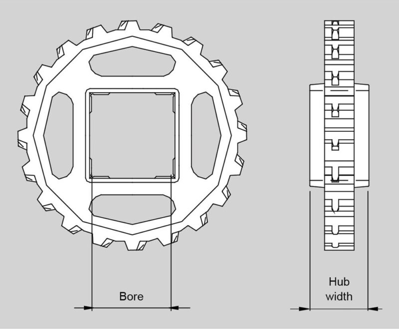 Modulbänder aus Kunststoff Serie A24 – Bild 16