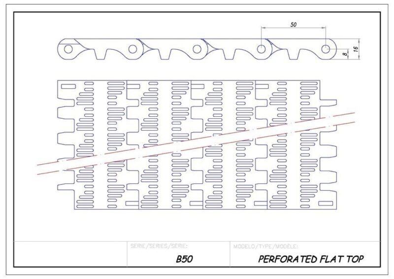 Modulbänder aus Kunststoff Serie B50 – Bild 14