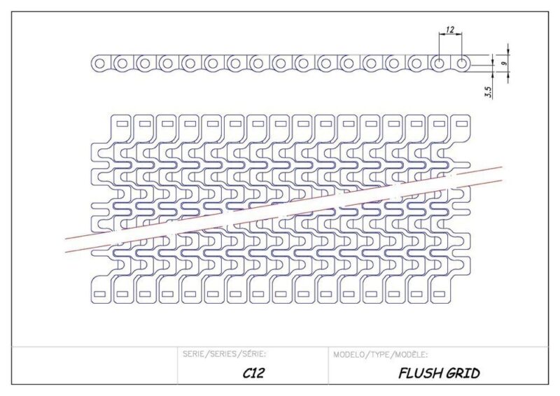 Modulbänder aus Kunststoff Serie C12 – Bild 13