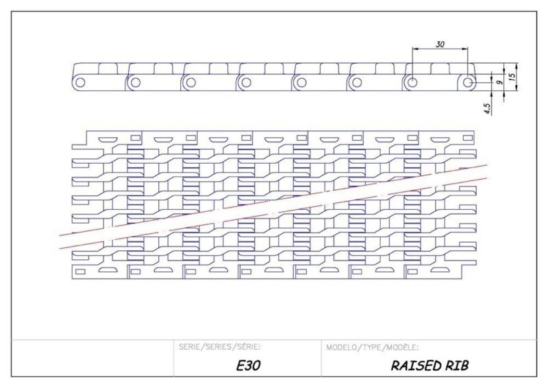 Modulbänder aus Kunststoff Serie E30 – Bild 28