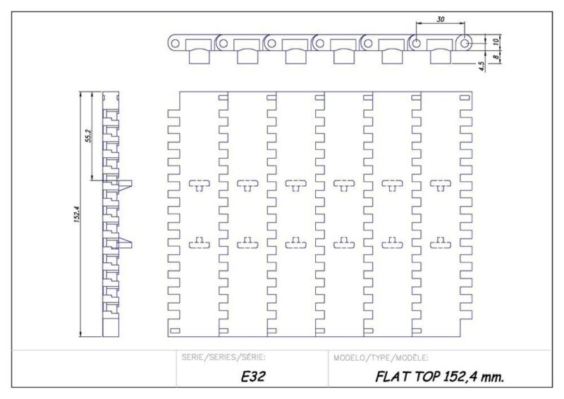 Modulbänder aus Kunststoff Serie E32 – Bild 5
