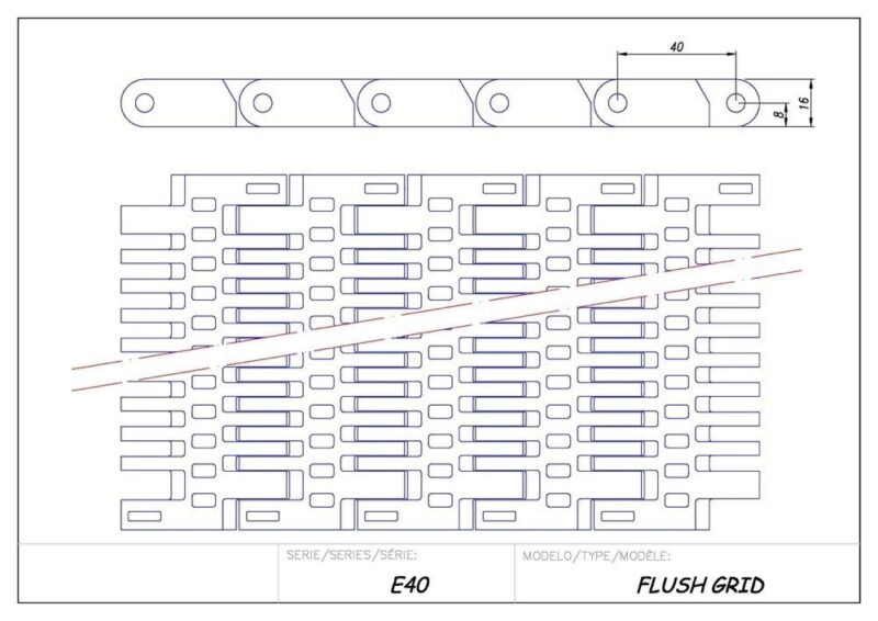 Modulbänder aus Kunststoff Serie E40 – Bild 21