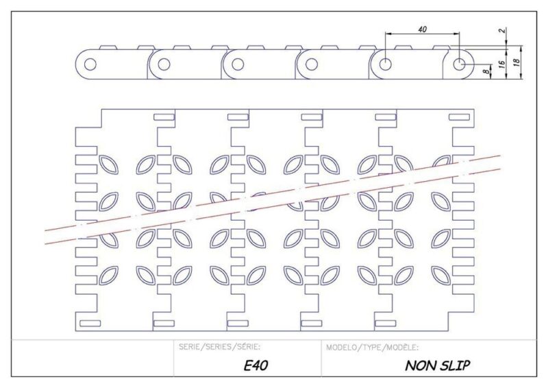 Modulbänder aus Kunststoff Serie E40 – Bild 8