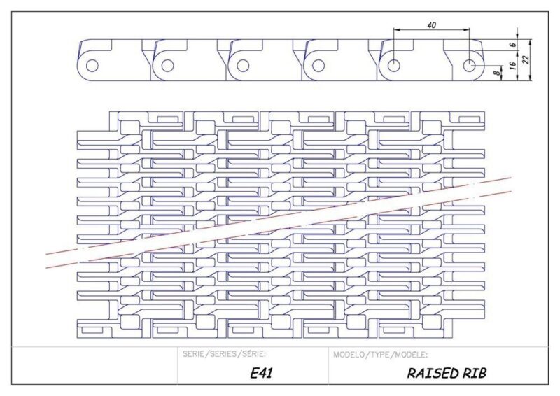 Modulbänder aus Kunststoff Serie E41 – Bild 10