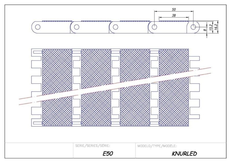 Modulbänder aus Kunststoff Serie E50 – Bild 20