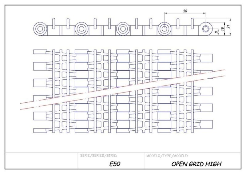 Modulbänder aus Kunststoff Serie E50 – Bild 24