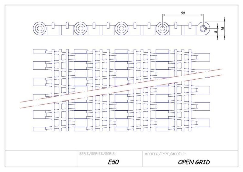 Modulbänder aus Kunststoff Serie E50 – Bild 26