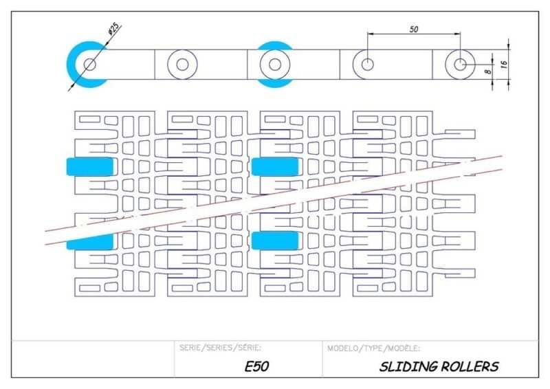 Modulbänder aus Kunststoff Serie E50 – Bild 35