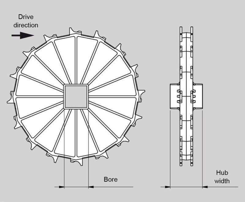 Modulbänder aus Kunststoff Serie E50 – Bild 31