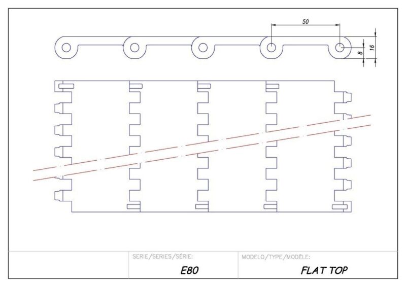 Modulbänder aus Kunststoff Serie E80 – Bild 10