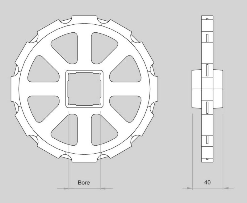Modulbänder aus Kunststoff Serie E80 – Bild 15