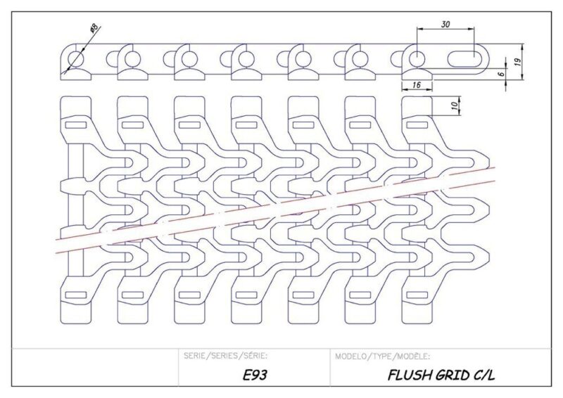 Modulbänder aus Kunststoff Serie E93 – Bild 18