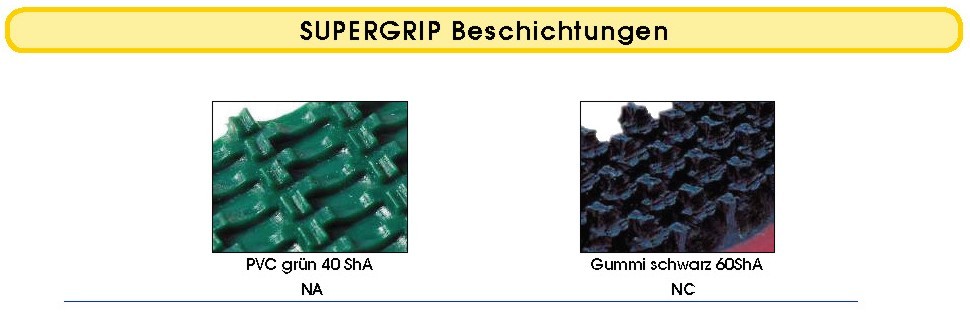 Supergrip Beschichtungen