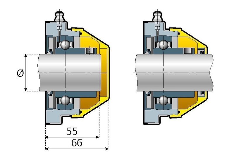 Flanschlager CS/CSR – Bild 3