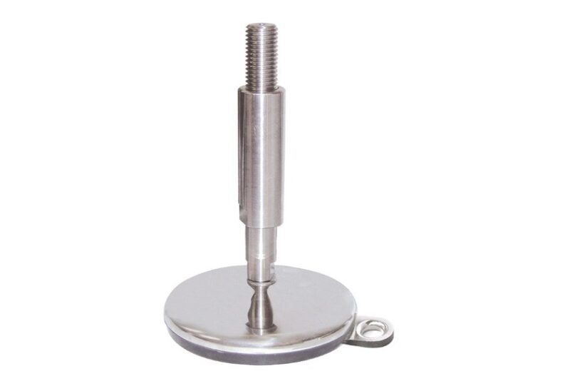 Fester Fuss Metall mit Gewindeabdeckung Ø 100 - Image 3