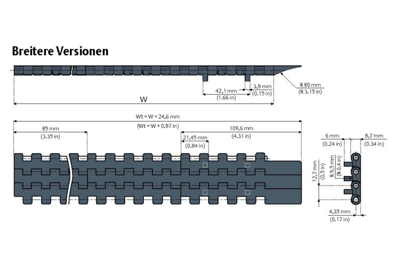 2120 Flat Top mit Transferflügel – Bild 2