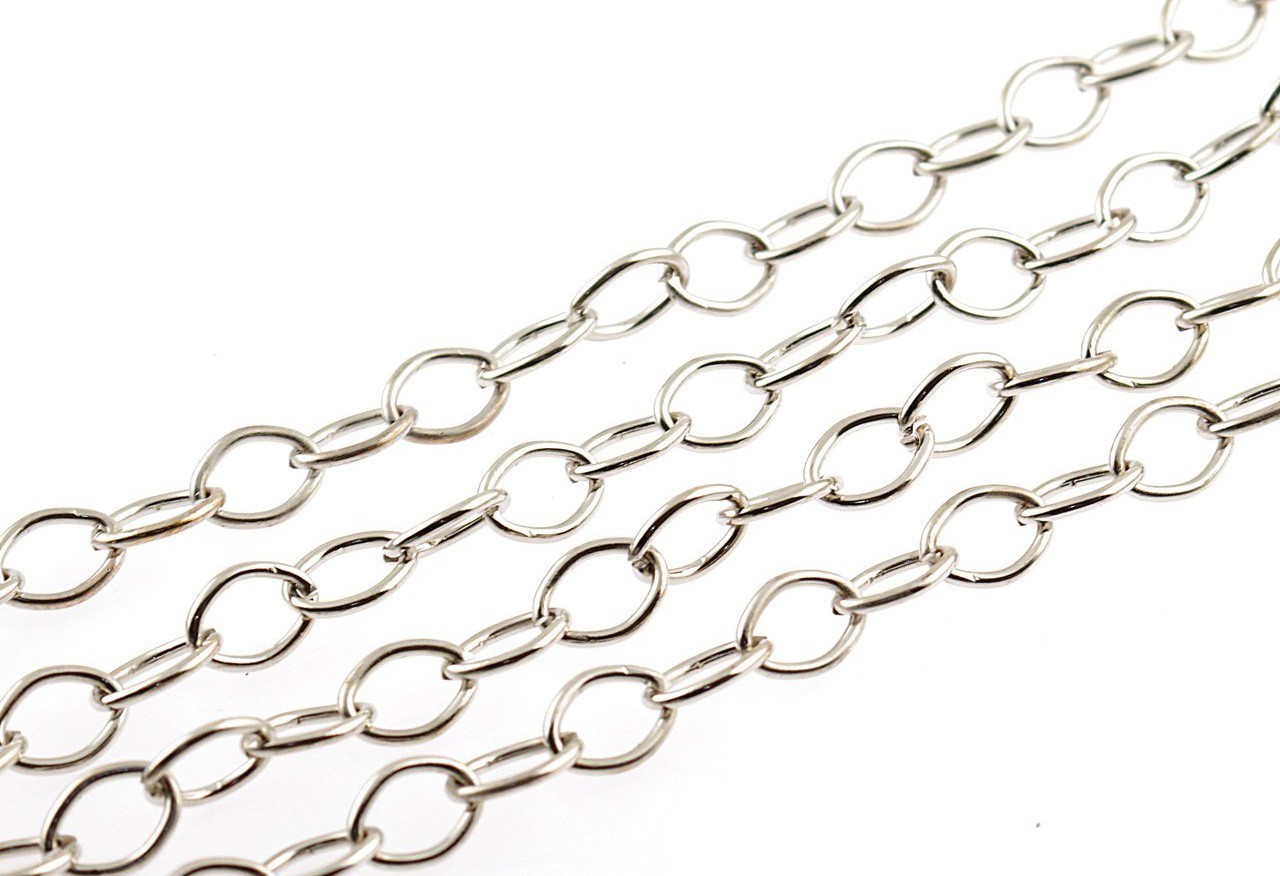 ovale-Ketten Rundgliederketten Normkette oval – Bild 1