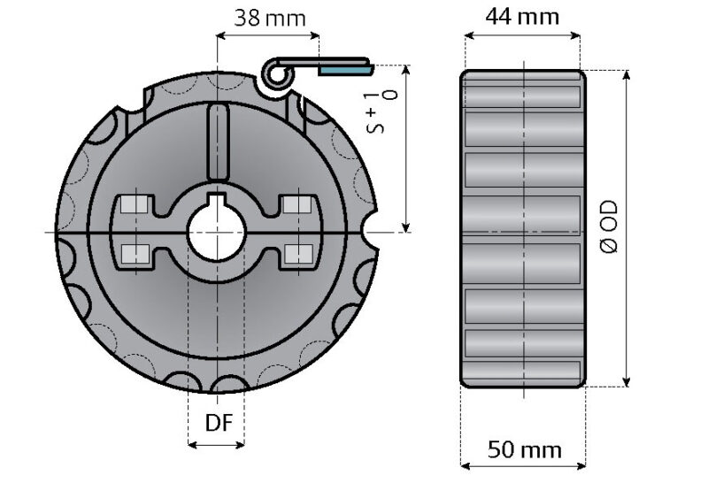 Kettenrad für 812-815-815VG-881M-881MO – Bild 4