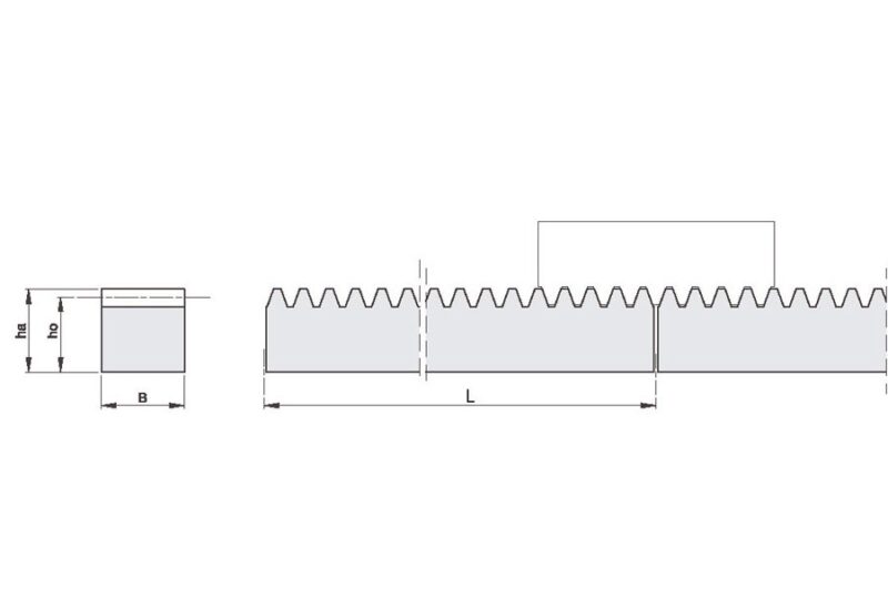Zahnstangen – Bild 2
